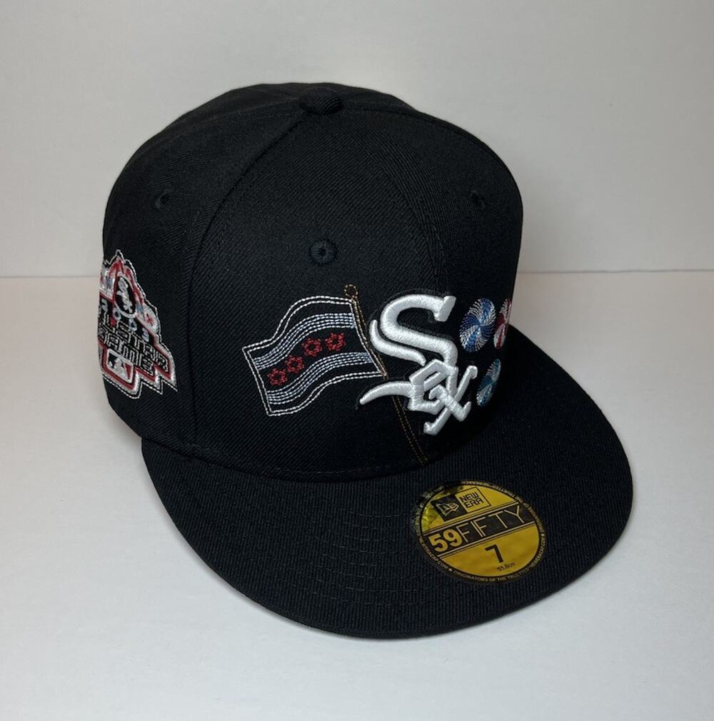 New Era 59FIFTY Chicago White Sox 2003 All-Star Game Patch Fitted Hat Size 7 NWT